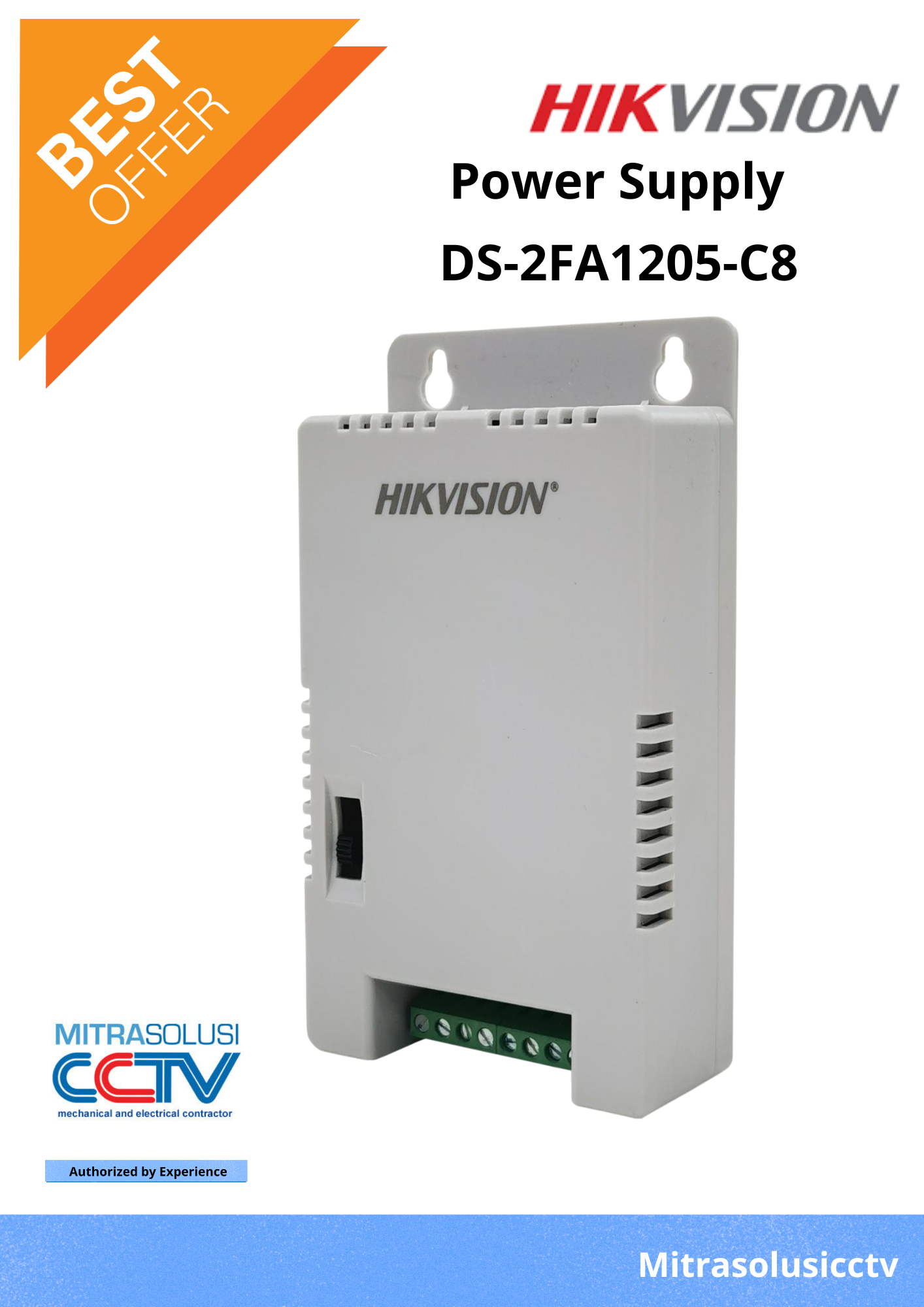 Power Suplay CCTV Hikvision DS-2FA1205-C8