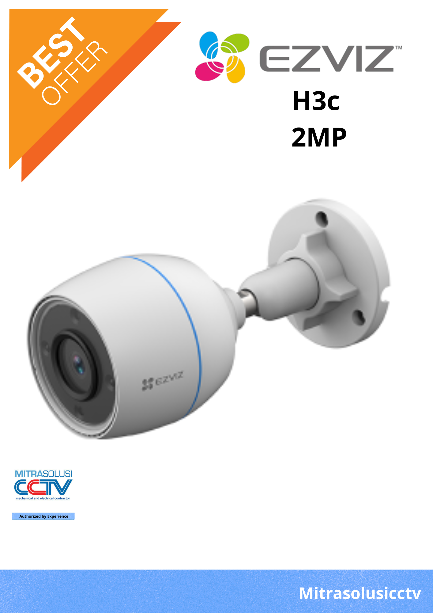 Kamera CCTV Wifi  Ezviz H3C 2MP