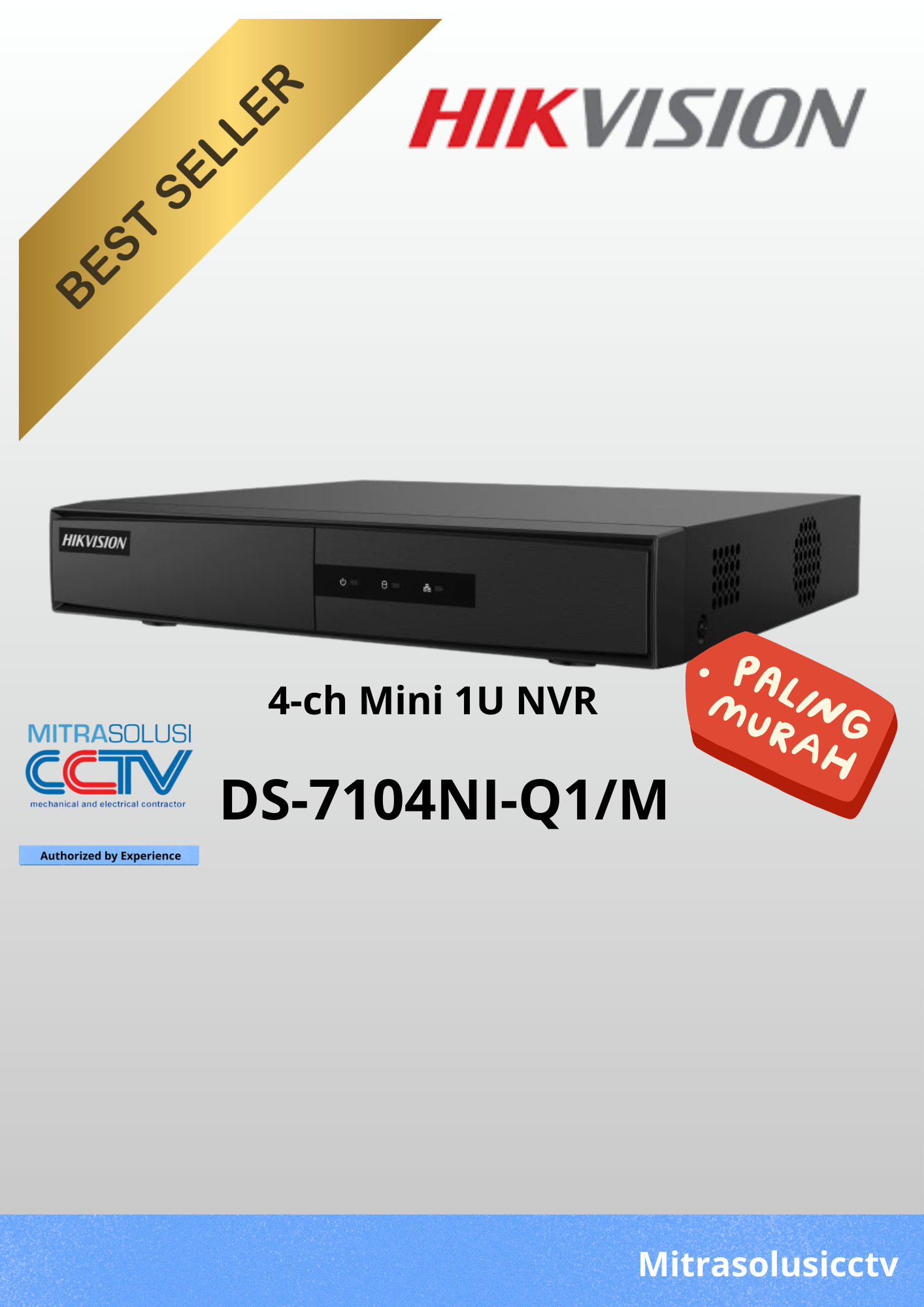 NVR Hikvision DS-7104NI-Q1/M